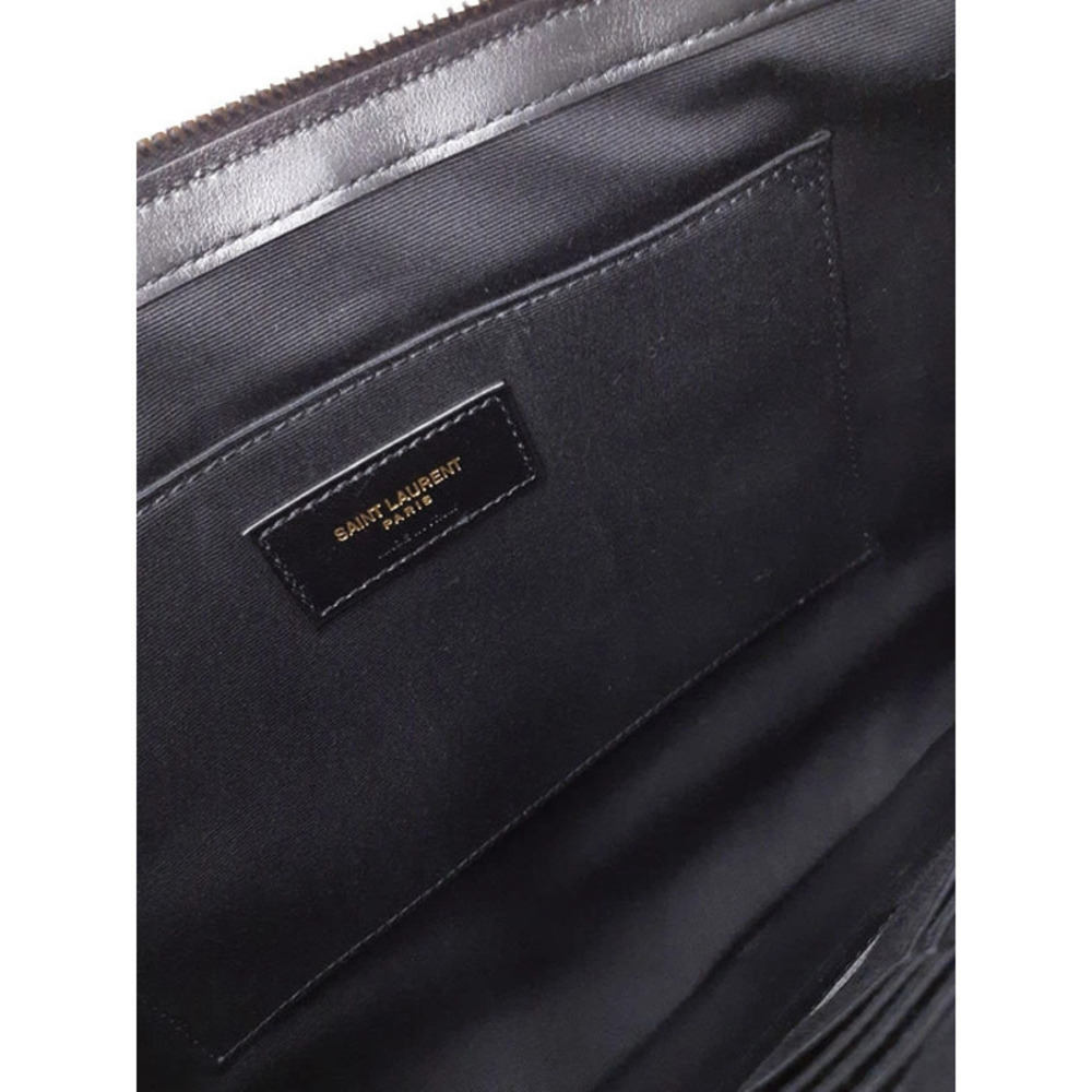 SAINT LAURENT Paris Saint Paris Monogram Document Holder Clutch Bag - Picture 4 of 9